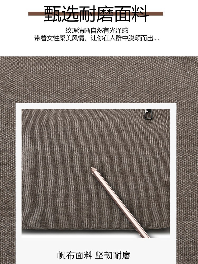 KVKY超能装轻便耐用帆布包1730·卡其色