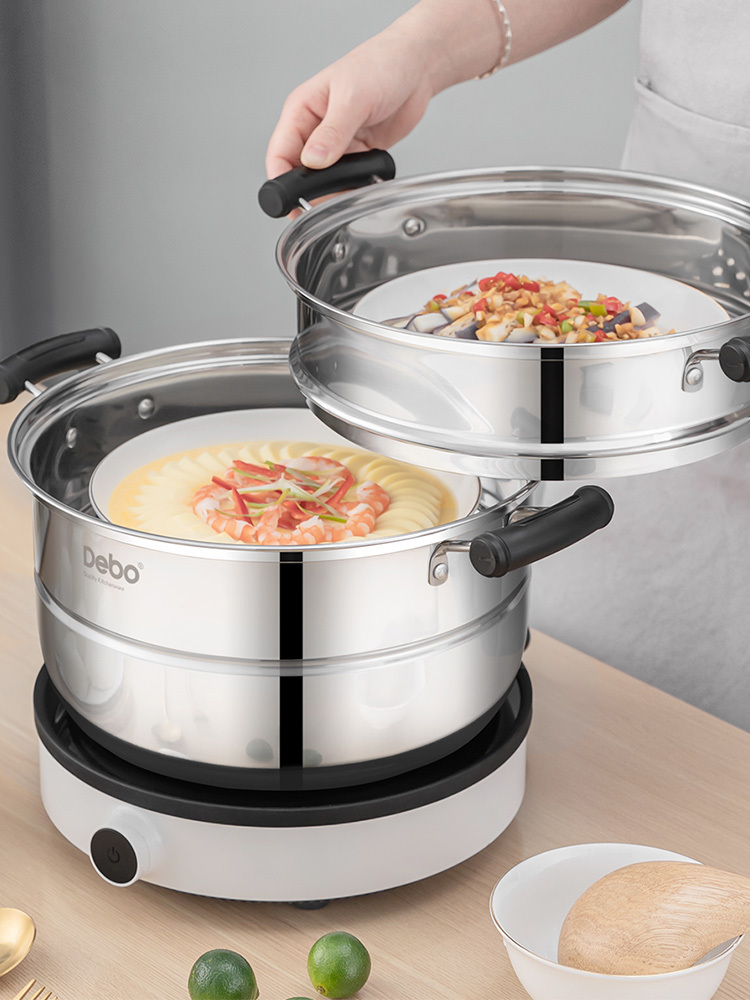 德铂 双层蒸锅7L DEP-DS02