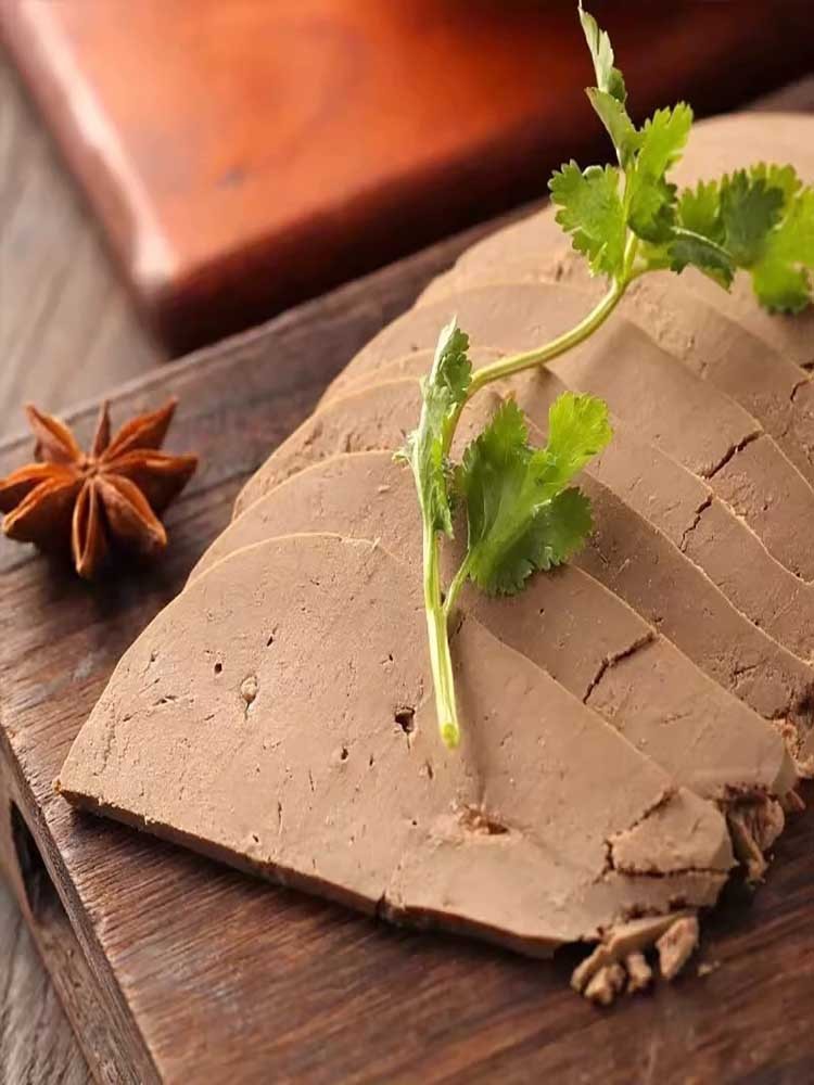 草原羊肝五香香辣味开袋即食250g*6