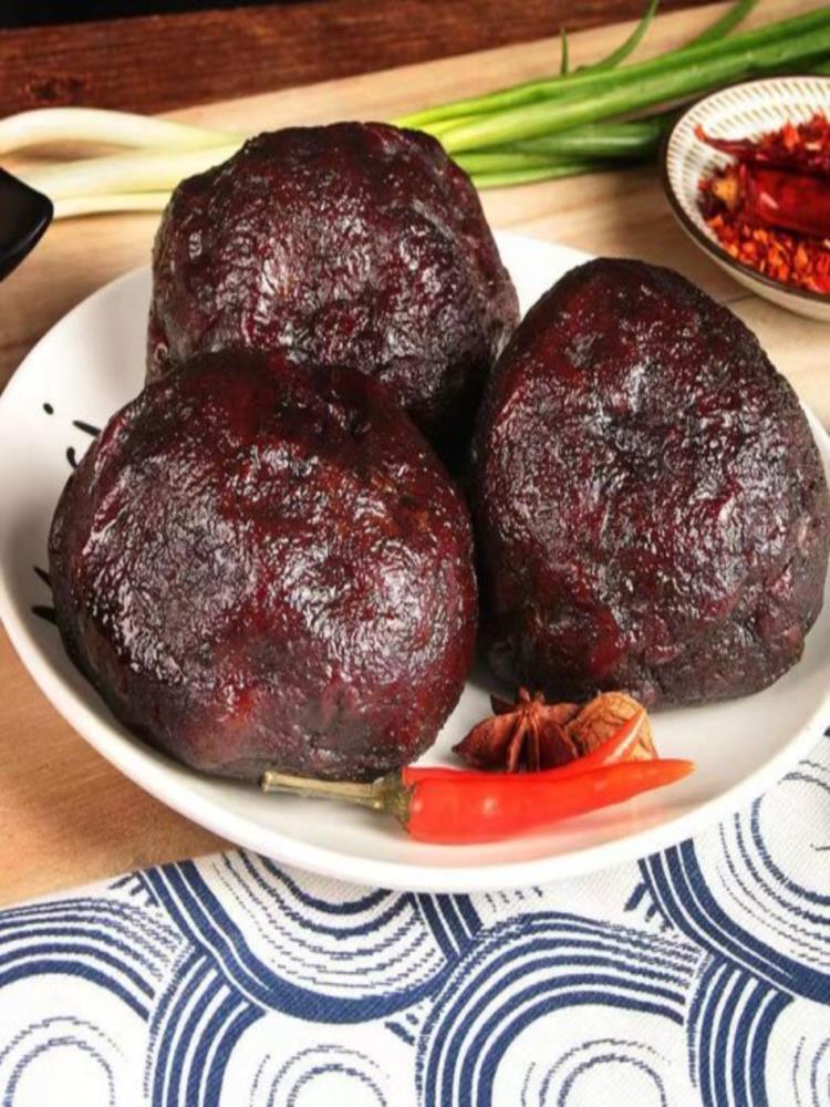 湖南特产 猪血丸子 260g*5袋 农家柴火烟熏 血豆腐 多肉猪血粑