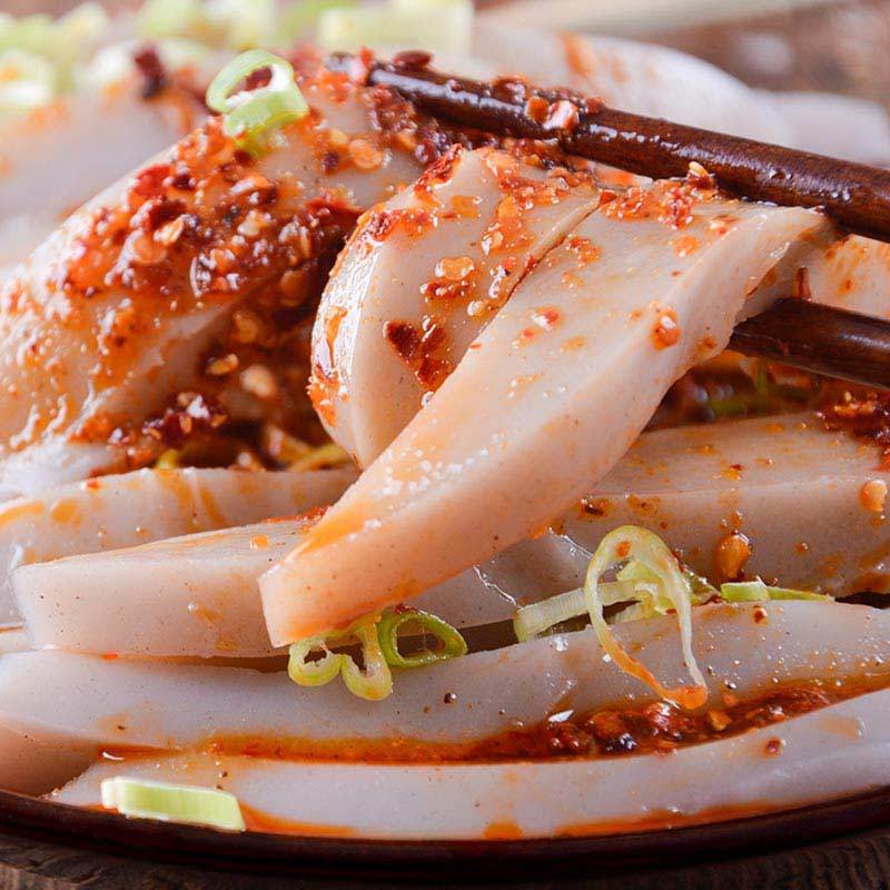 荞歌碗团香辣凉皮190g*10碗山西特产小吃