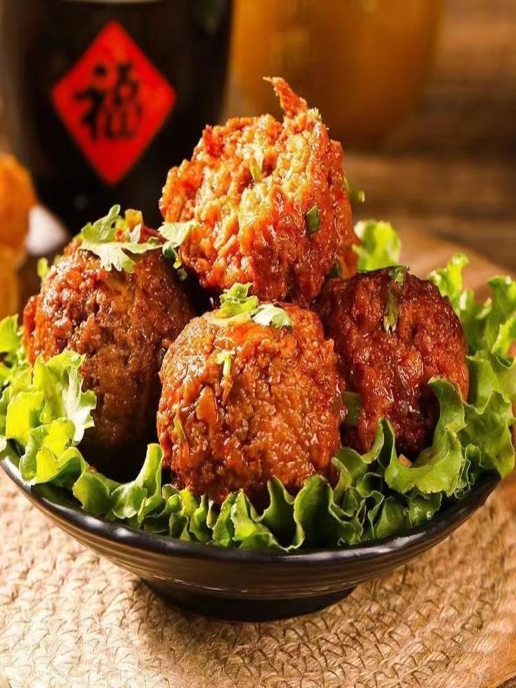 红烧狮子头 35g*20个 真空四喜丸子 即食 速食熟食