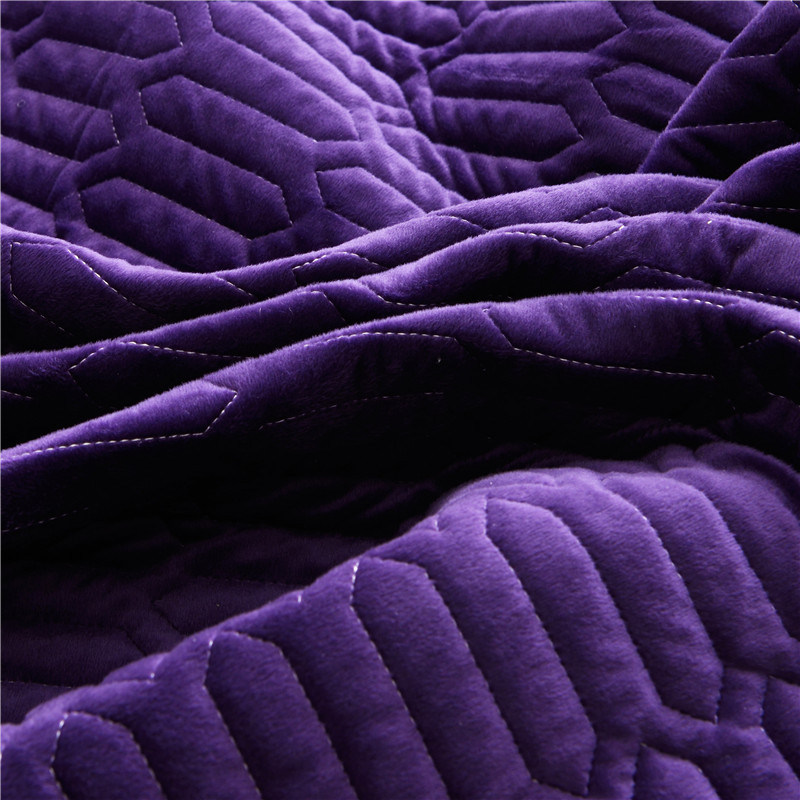 雅鹿乳胶床笠三件套·魅紫