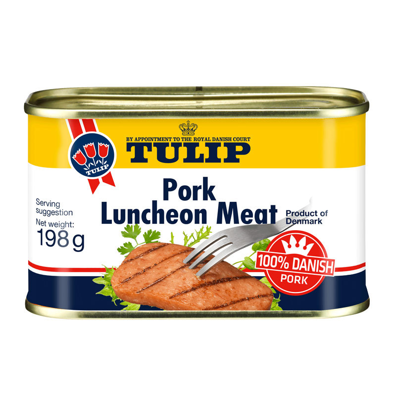 丹麦原装进口tulip经典午餐肉·198g*16罐