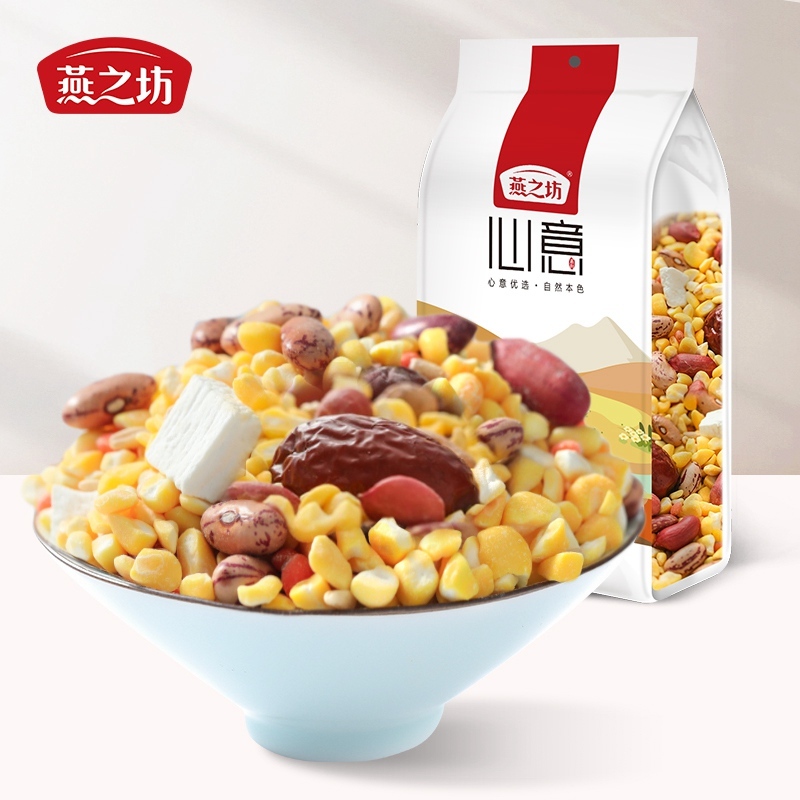 燕之坊玉米芸豆粥1kg*3袋
