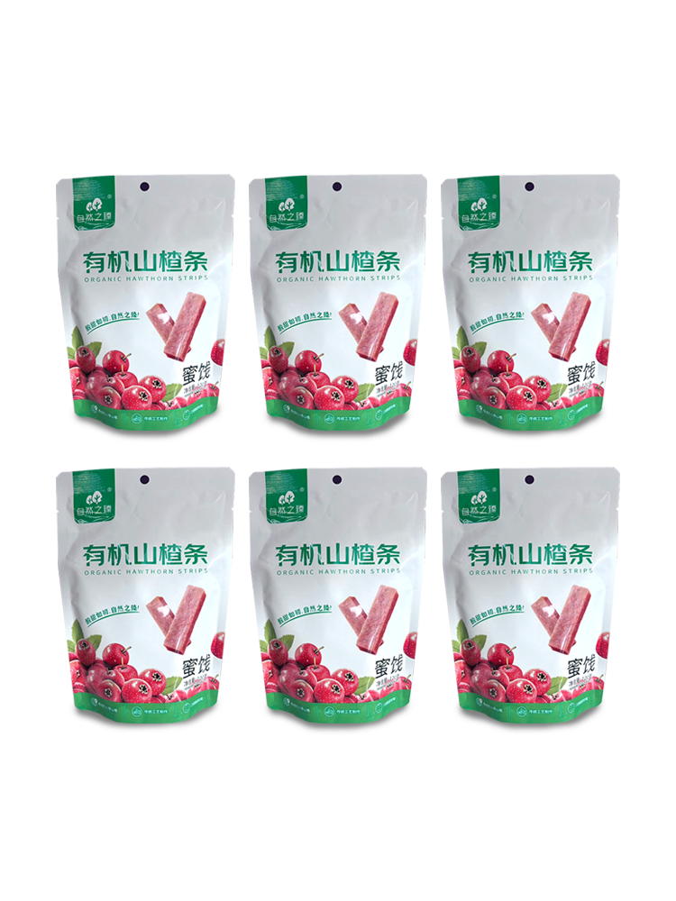 自然之臻有机山楂条6袋装