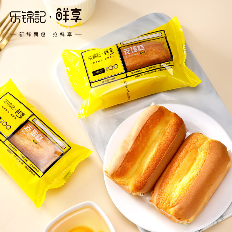 乐锦记鲜享黄油蛋糕面包504g