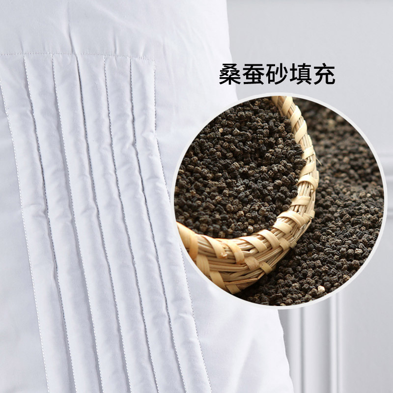 [tv商品]瑞梦高级蚕砂枕·白色48*74cm