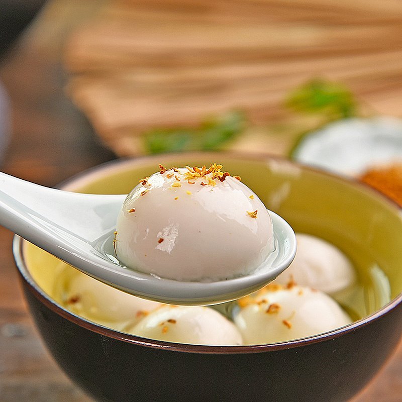 猪油黑芝麻宁波水磨大汤圆360克2盒36颗20克只