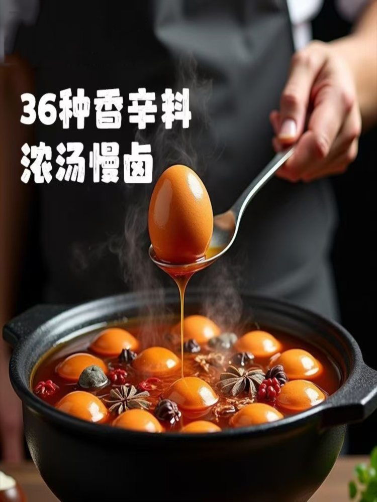 五香烤蛋 30枚装 即食无壳鸡蛋 茶叶蛋 休闲解馋便携烤鸡蛋