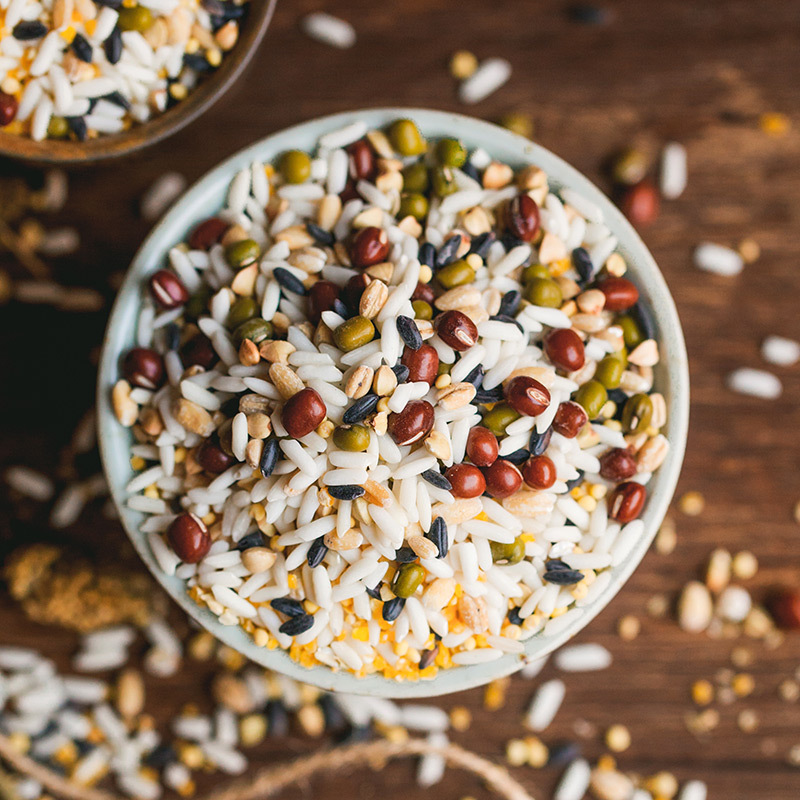 方家铺子八宝米专用自立袋500g2