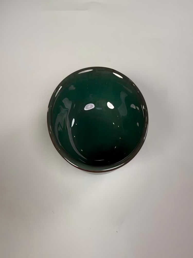 全手工原矿釉老绿釉小茶杯