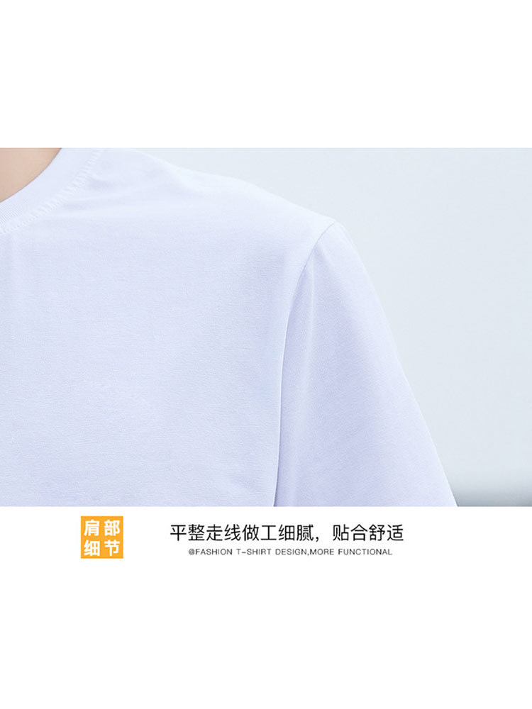 JEEP 夏季透气圆领印花休闲短袖t恤衫HL279052·蓝色
