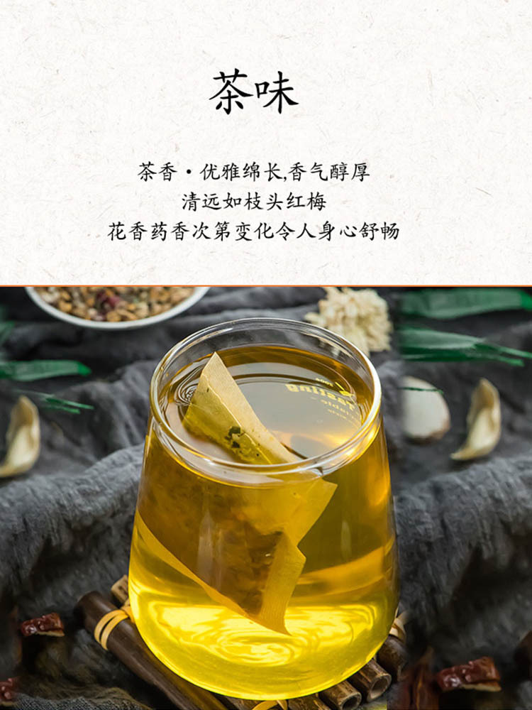 肺益清（金银花枇杷罗汉果茶）150克*4盒 科学配比 低温烘焙 配料干净