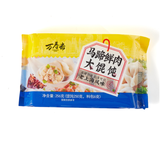 万寿斋荠菜鲜肉马蹄鲜肉大馄饨250g*6包