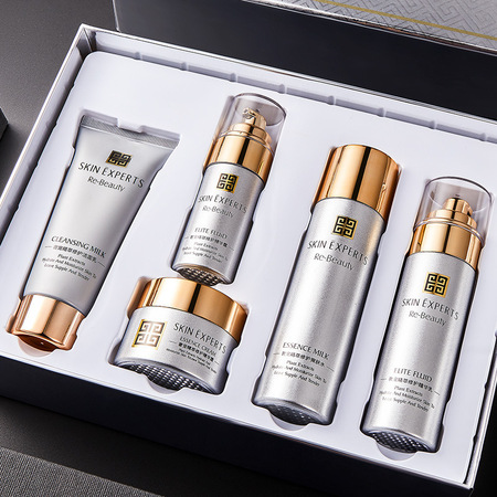 澜笛若慕奢宠白金5件套补水保湿滋润修护焕活套装