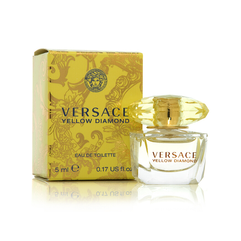 【香港直邮】Versace范思哲晶钻系列女士香水三件组Q版无喷头·5ml*3