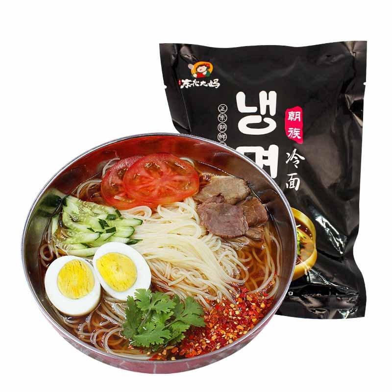 东北大妈朝鲜冷面380g10袋拌面速食