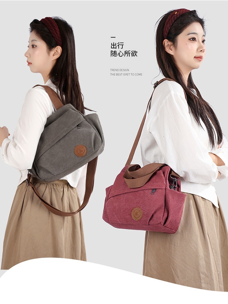 KVKY超能装轻便耐用帆布包1730·卡其色