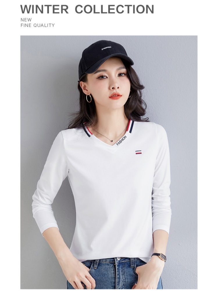 【92精梳棉】轩凌子休闲英伦风T恤S82230107·白色