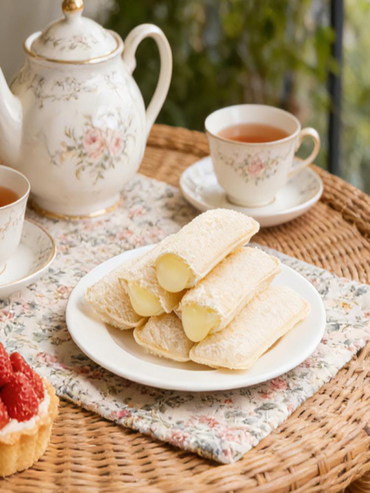 【混合口味】乳酸菌味口袋小面包 100包 独立包装酸奶早餐解馋零食夹心面包爆浆