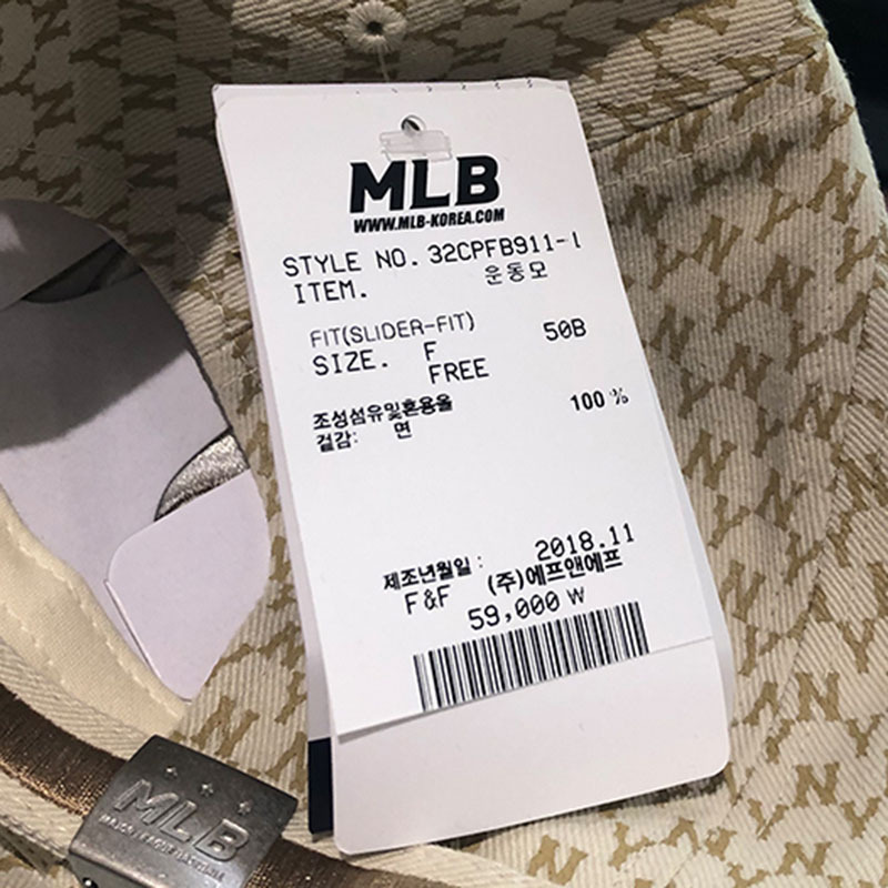 MLB 棒球帽 FB系列老花黑色印花NY 32CPFB911-50B·老花卡其色印花