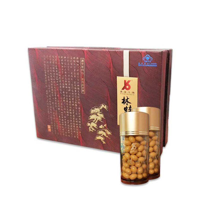 碧源堂牌林蛙油软胶囊升级组0.4g*100粒/瓶*2瓶*3盒