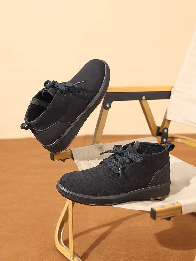 日本品牌Pansy男士中帮靴·黑色