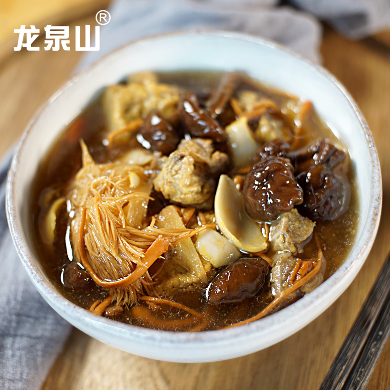 龙泉山 汤料包 猴头菇养味汤75g*5包装·猴头菇养味汤