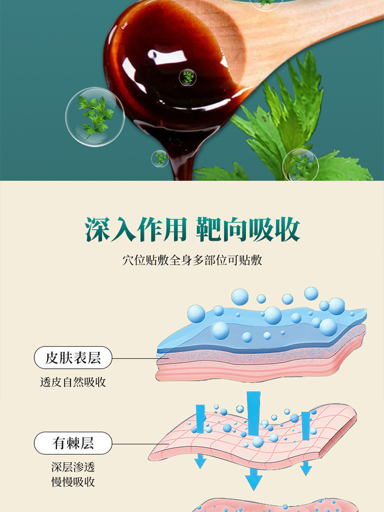 张仲景老黑膏5贴*5盒颈肩腰腿关节通用膏贴