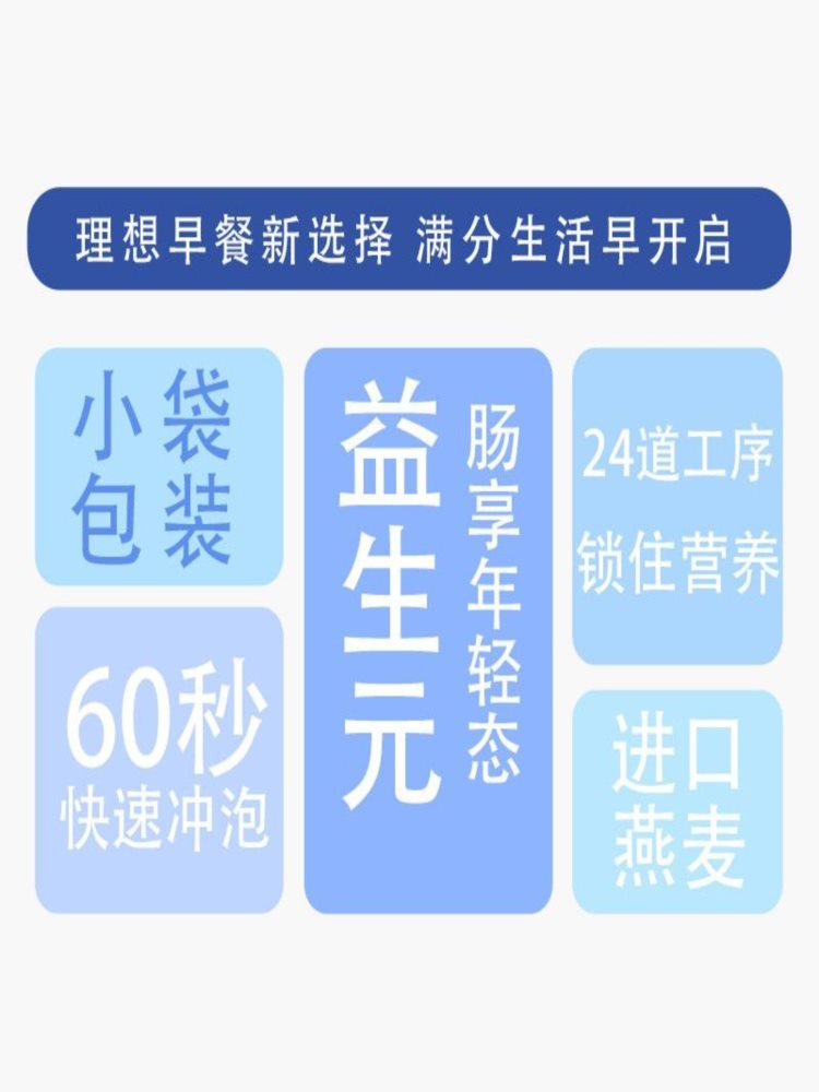 中老年加钙营养燕麦片 700g 高钙特浓奶香进口独立包装即食早餐