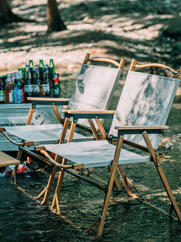 户外克米特椅双面布大号（可折叠）·绿色