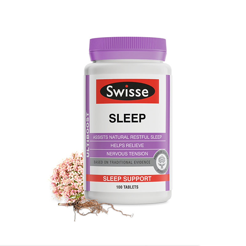swisse缬草睡眠片100片保税香港双仓发货