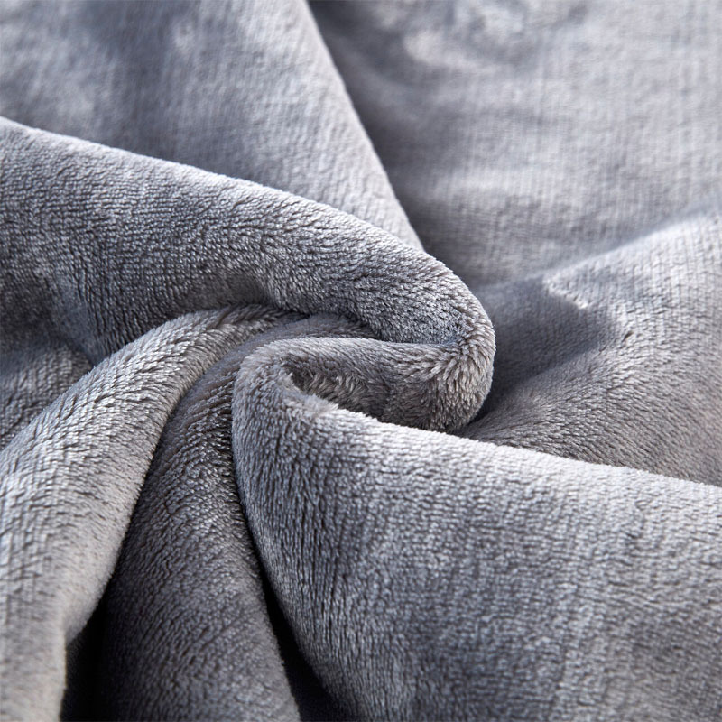 梦洁家纺保暖厚毯沙发毯舒柔膝盖毯旅行毛毯加厚毯子·异境（蓝灰）