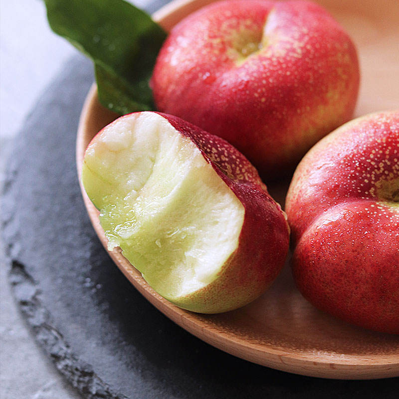 纽扣油蟠桃5斤约45颗新鲜现摘甘甜可口脆爽多汁