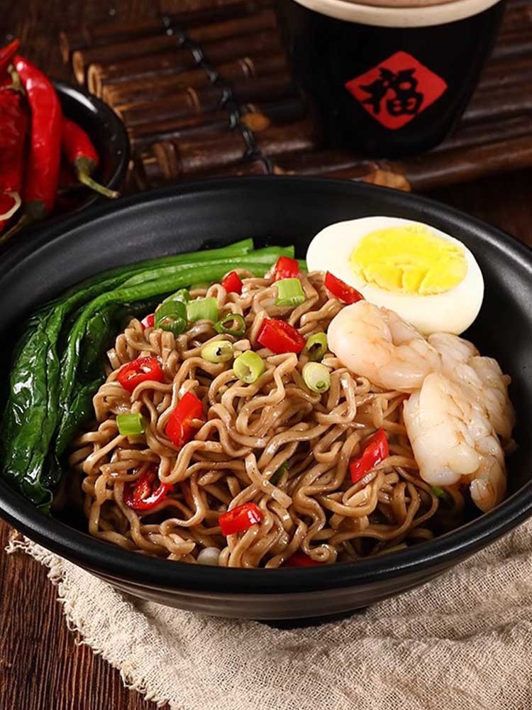 荞麦方便面60g*40袋  非油炸 健身好搭档