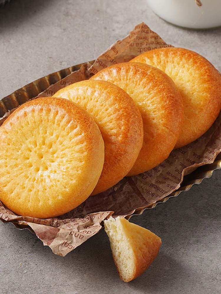 【无添加】新疆牛乳小馕饼30枚