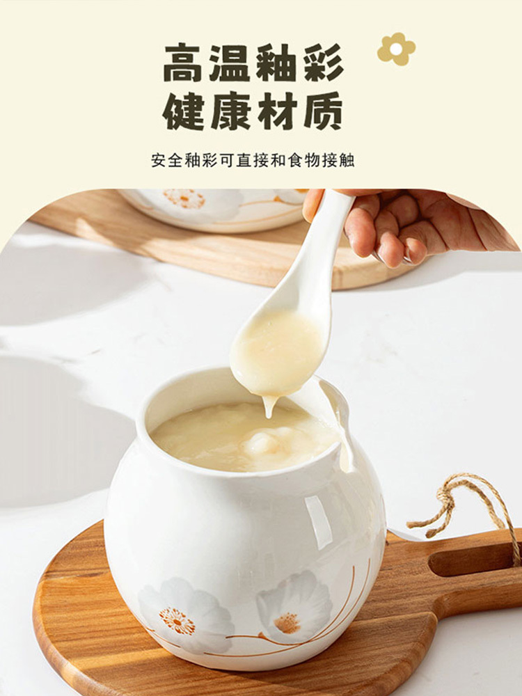 2个（大号+小号）厨房油泼辣子灌带盖勺调料罐荤油辣椒油罐子