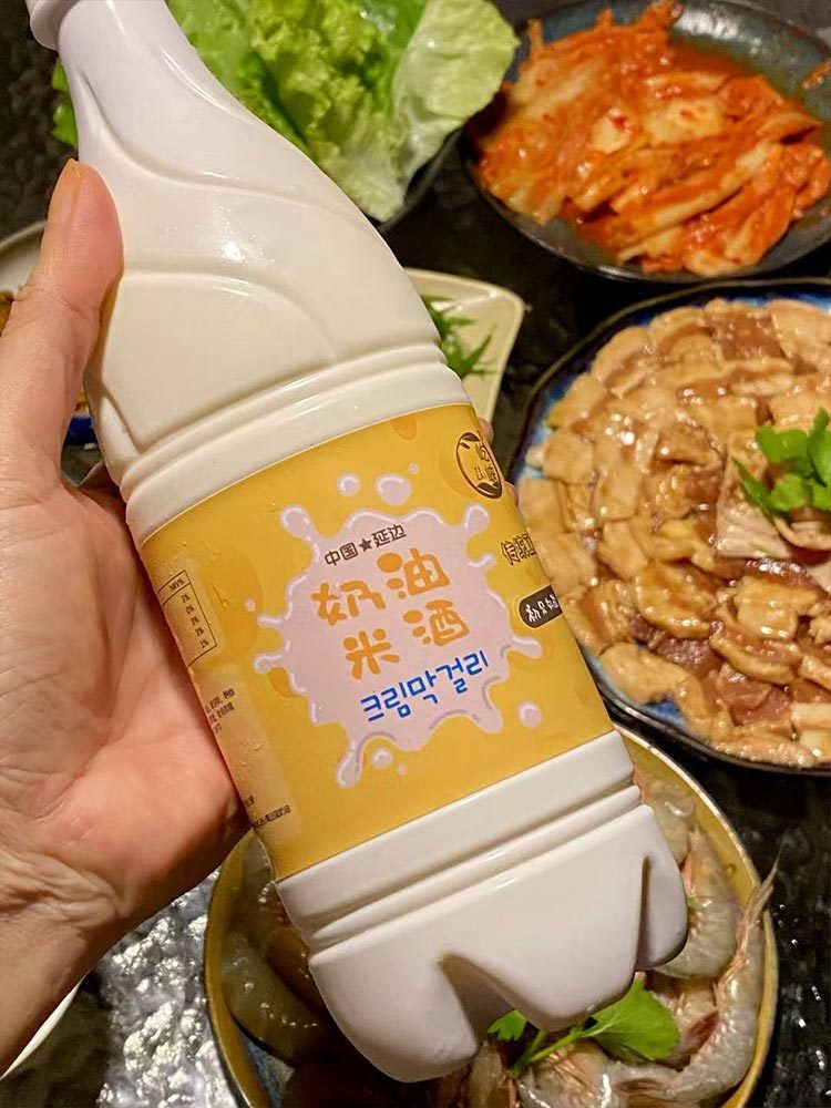 延边奶油米酒750ml*4瓶