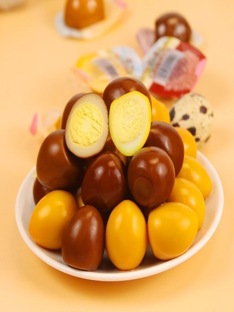 五香味卤蛋鹌鹑蛋（100枚）25袋装 小包装休闲即食风味无壳卤鹌鹑蛋