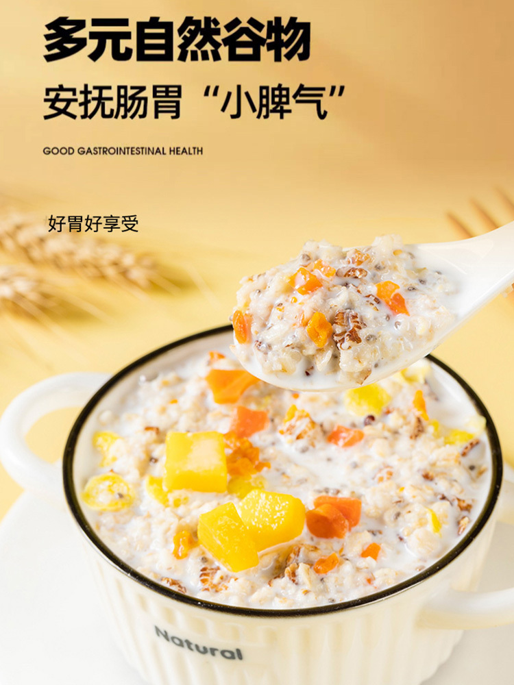 新势力 奇亚籽南瓜小米燕麦片 1000g*1罐