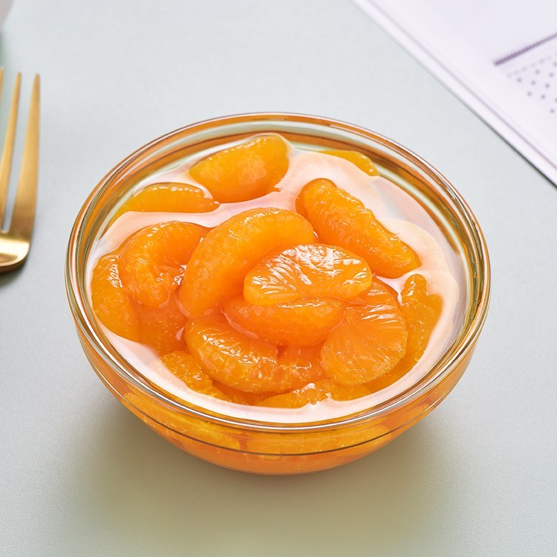 【精选优品】糖水橘子水果罐头 425g*6罐 方便速食