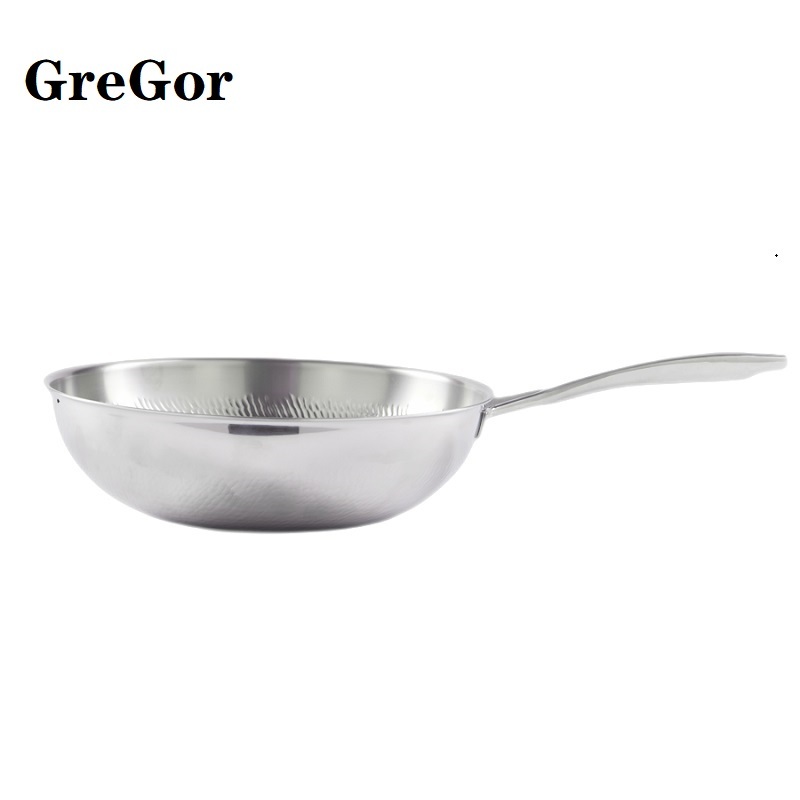 GreGor钛健康炒锅惠享款32cm（赠钛保温杯*2）