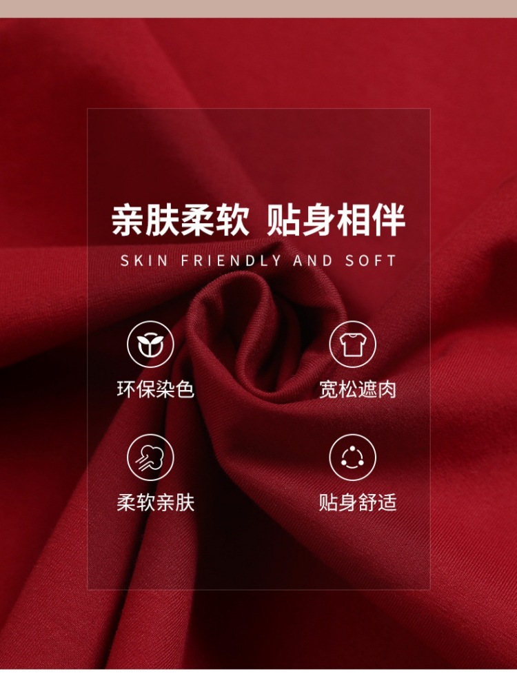 【高支纯棉】凯诗帕蜜蜂刺绣V领短袖T恤6036·黑色