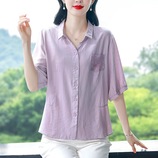 9839蕾丝口袋紫色