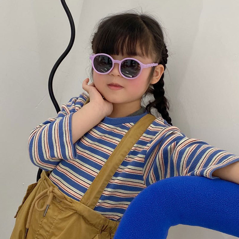 骊佳LJGOOD儿童高清太阳镜偏光墨镜中小童眼镜83009（3-10岁）·紫色