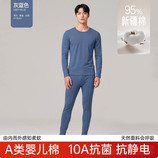 B62018【男套装】灰蓝色
