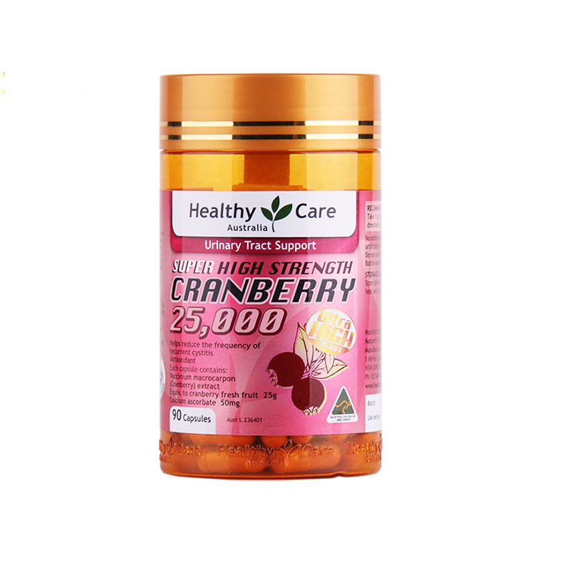 澳大利亚healthy care 蔓越莓90粒*2瓶(保税)