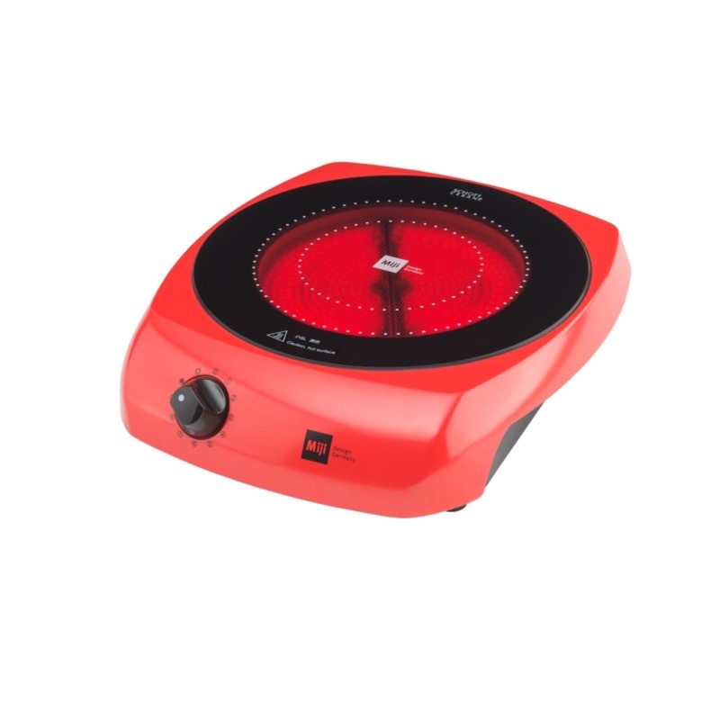 米技（MIJI）电陶炉I1600进口炉芯家用电陶炉法拉利跑车双圈·红色