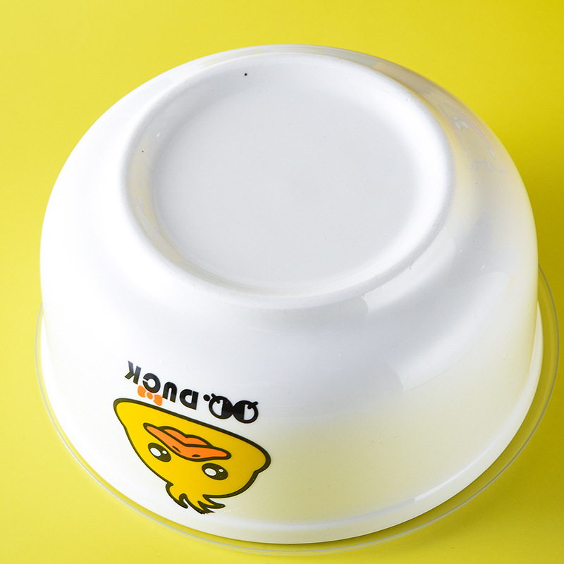 陶瓷保鲜碗三件套密封碗（4寸+5寸+6寸）·新款QQ鸭